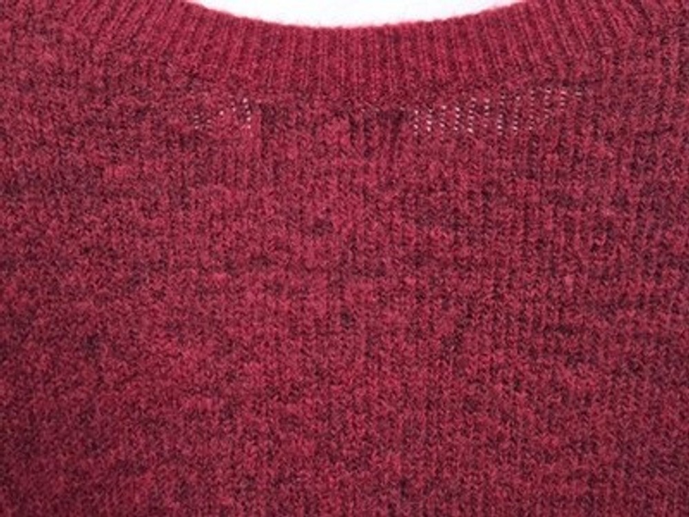 Banana Republic XL Red Marled Sweater Dress Long Sleeve Crewneck NWT $140 - Picture 11 of 13